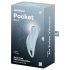 Satisfyer Pocket Pro 1 - zračni stimulator klitorisa (modra)
