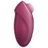 Satisfyer Tap & Climax 1 - 2v1 vibrator in stimulator klitorisa (rdeč)