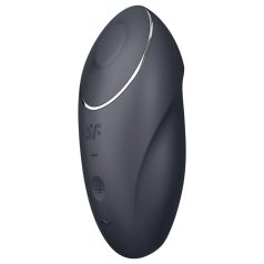 Satisfyer - 2v1 vibrator za klitoris - črni