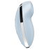 Satisfyer Tap & Climax 2 - 2v1 klitoralni stimulator in vibrator (modra)