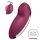 Satisfyer Tap & Climax 2 - 2v1 stimulator in vibrator (rdeč)