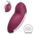 Satisfyer Tap & Climax 2 - 2v1 stimulator in vibrator (rdeč)