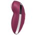 Satisfyer Tap & Climax 2 - 2v1 stimulator in vibrator (rdeč)