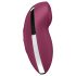 Satisfyer Tap & Climax 2 - 2v1 stimulator in vibrator (rdeč)