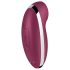 Satisfyer Tap & Climax 2 - 2v1 stimulator in vibrator (rdeč)
