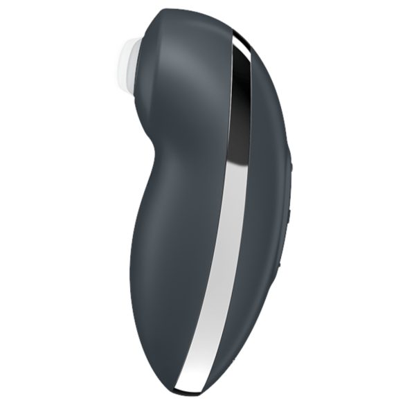 Satisfyer - 2v1 klitoralni vibrator - tap & climax 2 - siva