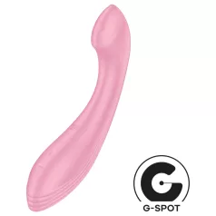   Satisfyer G-Force - vibrator za G-točko - polnilni, vodoodporen - roza