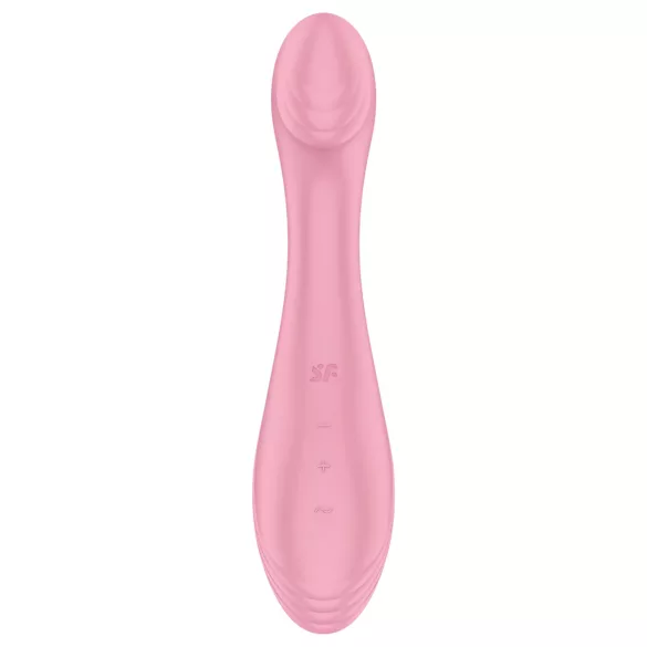 Satisfyer G-Force - vibrator za G-točko - polnilni, vodoodporen - roza
