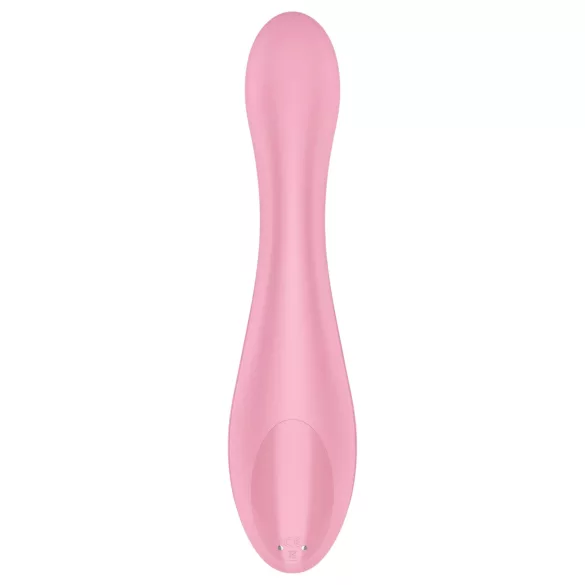 Satisfyer G-Force - vibrator za G-točko - polnilni, vodoodporen - roza