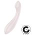 Satisfyer G-Force - polnilni, vodoodporni G-točkovni vibrator (bež)
