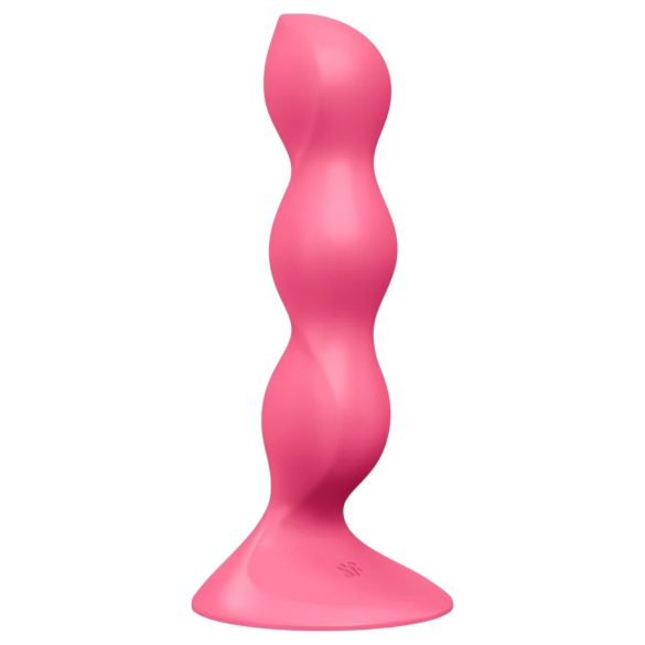 Satisfyer Triple Ball-R - analni vibrator z bunkicami - roza