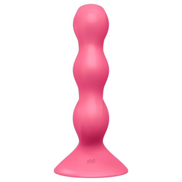 Satisfyer Triple Ball-R - analni vibrator z bunkicami - roza