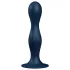 Satisfyer Double Ball-R - vaginalne kroglice - anatomska oblika - modra