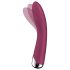 Satisfyer Spinning Vibe 1 - G-točkovni vibrator z vrtljivo glavo (rdeč)