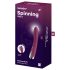 Satisfyer Spinning Vibe 1 - G-točkovni vibrator z vrtljivo glavo (rdeč)