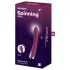 Satisfyer - G-točka vibrator s vrtečo glavo - rdeča