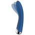 Satisfyer Spinning Vibe 1 - G-točka vibrator z vrtljivo glavo (modra)