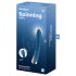Satisfyer Spinning Vibe 1 - G-točka vibrator z vrtljivo glavo (modra)