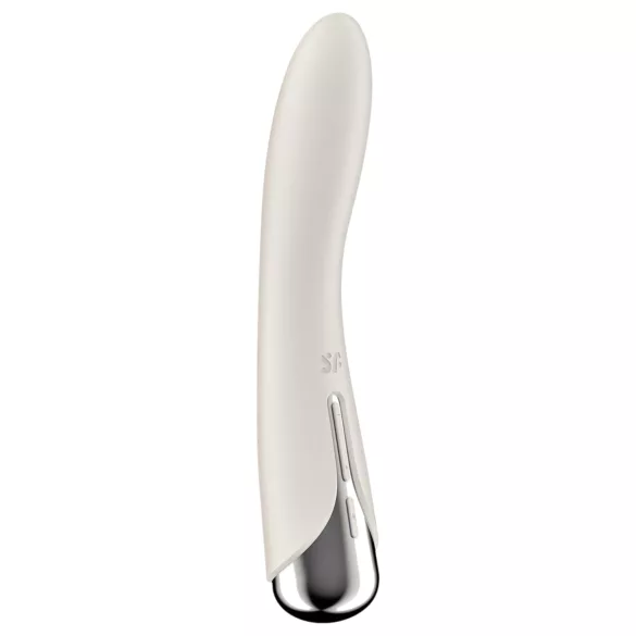 Satisfyer - G-točka vibrator z vrtljivo glavo - bež