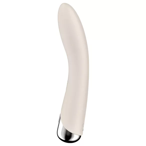 Satisfyer - G-točka vibrator z vrtljivo glavo - bež