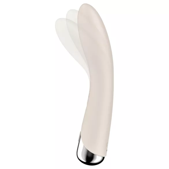 Satisfyer - G-točka vibrator z vrtljivo glavo - bež