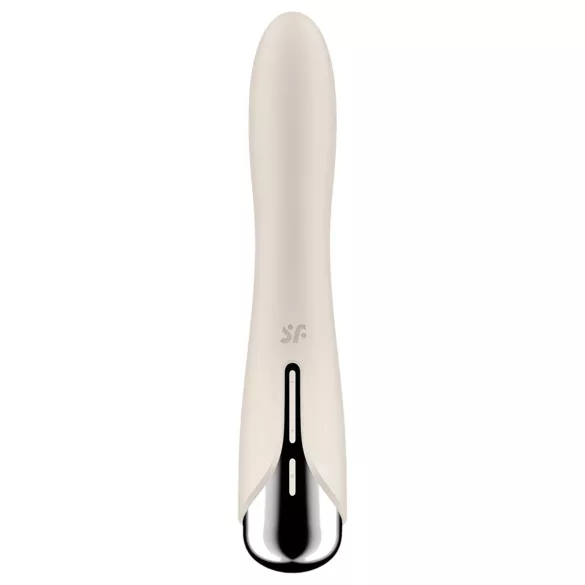 Satisfyer - G-točka vibrator z vrtljivo glavo - bež