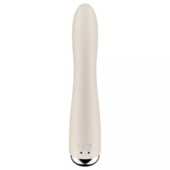Satisfyer - G-točka vibrator z vrtljivo glavo - bež