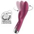 Satisfyer Spinning Rabbit 1 - vibrator zajček z vrtljivo ročko za klitoris