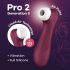 Satisfyer Pro 2 Gen3 - akumulatorski valoviti klitorisni stimulátor (rdeč)