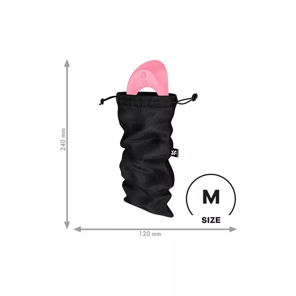 Satisfyer - diskretna torbica za shranjevanje - srednja velikost - črna