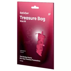  Satisfyer Treasure Bag M - diskretna torbica za shranjevanje spolnih igrač (roza)