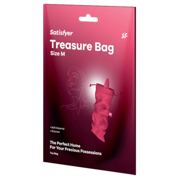 Satisfyer Treasure Bag M - torbica za shranjevanje - srednja (roza)