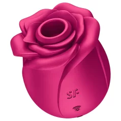   Satisfyer Pro 2 Classic Blossom - zračni vibrator za klitoris (rdeč)