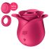 Satisfyer Pro 2 Rose Modern - Vetrni dražilec za klitoris (rdeč)