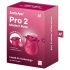 Satisfyer Pro 2 Rose Modern - Vetrni dražilec za klitoris (rdeč)