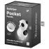 Satisfyer Pocket Panda - stimulator klitorisa z zračnimi valovi (črn)
