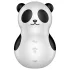 Satisfyer Pocket Panda - stimulator klitorisa z zračnimi valovi (črn)