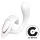 Satisfyer G for Goddess 1 - vibrator za klitoris in G-točko - bel