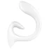 Satisfyer G for Goddess 1 - vibrator za klitoris in G-točko - bel
