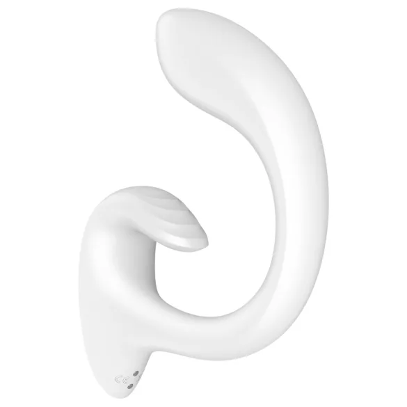 Satisfyer G for Goddess 1 - vibrator za klitoris in G-točko - bel