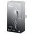 Satisfyer Star Force 1 – jekleni analni dildo s kroglicami (srebrn)