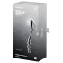 Satisfyer Star Force 1 - jeklen dildo z izboklinami - srebrn