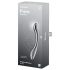 Satisfyer Pure Gravity 1 – rebrast jekleni dildo (srebrn)