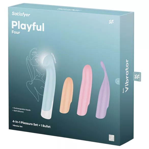 Satisfyer Playful Four - komplet vibratorjev
