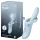 Satisfyer Heat Flex 4 - grelni vibrator z ročajem za klitoris (moder)