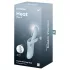 Satisfyer Heat Flex 4 - grelni vibrator z ročajem za klitoris (moder)