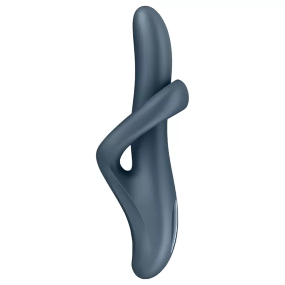Satisfyer Heat Flex 4 - vibrator za klitoris z grelcem - siva