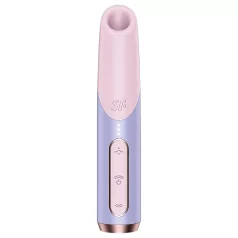   Satisfyer Bold Kiss - vibrator na zračni valovi - v obliki šminke - roza