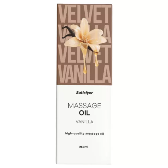 Satisfyer - masažno olje - vanilija - 250 ml