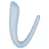 Satisfyer Double Classic - vibrator za pare (moder)